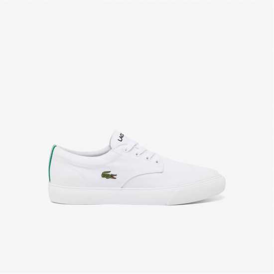 Lacoste Men's Canvas Low-Top Trainers Бял 21G Lacoste Men's Canvas Low-Top Trainers Бял 21G