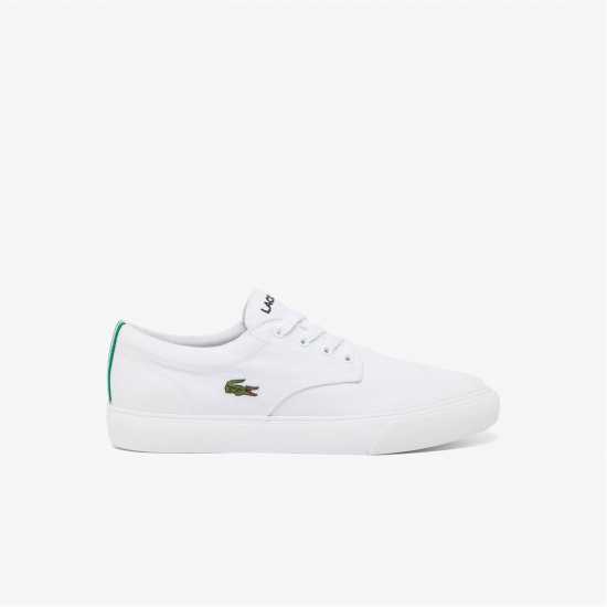 Lacoste Men's Canvas Low-Top Trainers Бял 21G Lacoste Men's Canvas Low-Top Trainers Бял 21G