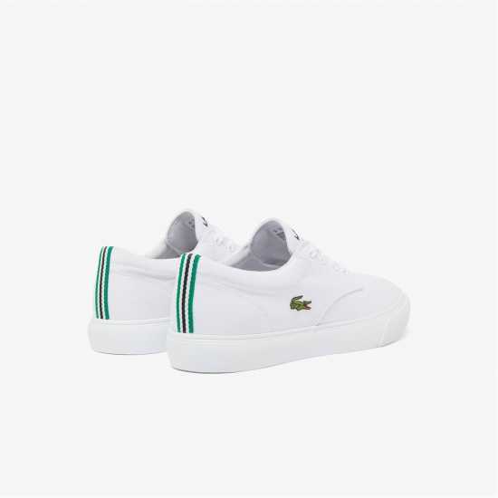 Lacoste Men's Canvas Low-Top Trainers Бял 21G Lacoste Men's Canvas Low-Top Trainers Бял 21G