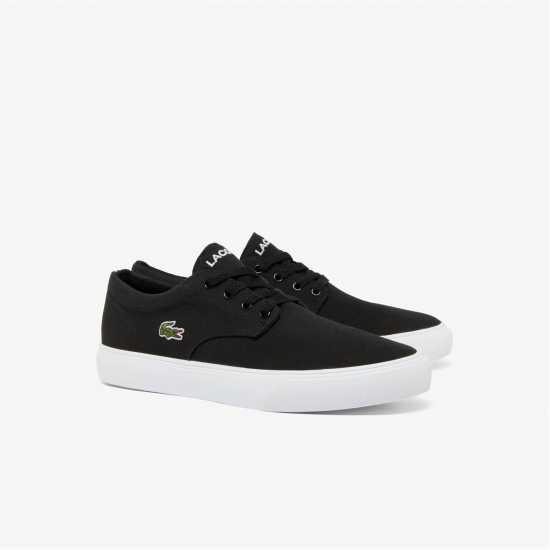 Lacoste Men's Canvas Low-Top Trainers Черно 312 