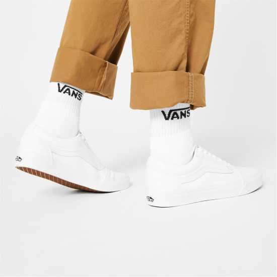 Vans Ward Suede White/White Мъжки текстилни маратонки и платненки