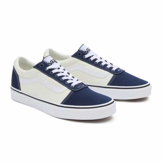 Мъжки текстилни маратонки и платненки Vans Ward Shoes Синьо/Бяло Vans Ward Shoes Синьо/Бяло Мъжки текстилни маратонки и платненки