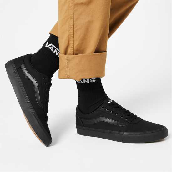 Vans Ward Shoes Черно/Черно Мъжки текстилни маратонки и платненки