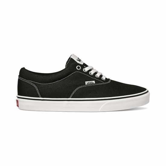 Мъжки текстилни маратонки и платненки Vans Doheny Canvas Trainers Черно/Бяло Vans Doheny Canvas Trainers Черно/Бяло Мъжки текстилни маратонки и платненки