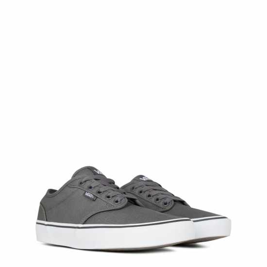 Vans Платненки Atwood Canvas Trainers Mens Певтър/Бял Мъжки текстилни маратонки и платненки