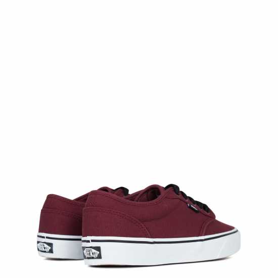 Мъжки текстилни маратонки и платненки Vans Платненки Atwood Canvas Trainers Mens Оксблуд/Бяло Vans Платненки Atwood Canvas Trainers Mens Оксблуд/Бяло Мъжки текстилни маратонки и платненки