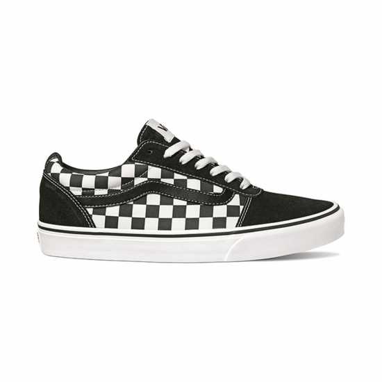 Мъжки текстилни маратонки и платненки Vans Ward Checkered Trainers Vans Ward Checkered Trainers Мъжки текстилни маратонки и платненки