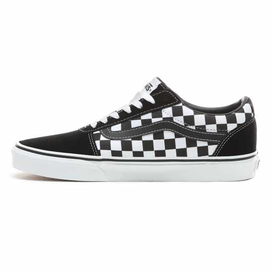 Мъжки текстилни маратонки и платненки Vans Ward Checkered Trainers Vans Ward Checkered Trainers Мъжки текстилни маратонки и платненки