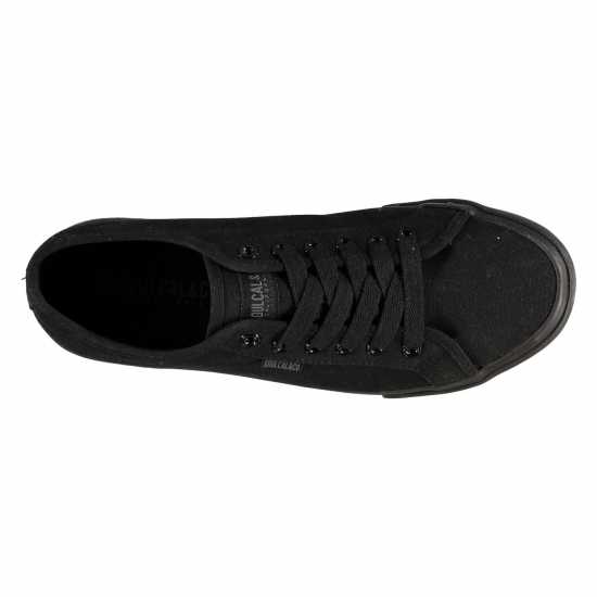 Soulcal Мъжки Платнени Обувки Sunrise Lc Mens Canvas Shoes Black/Black Мъжки текстилни маратонки и платненки