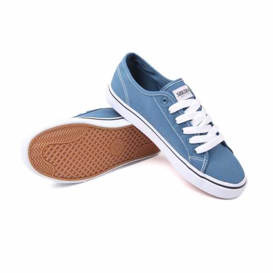 Soulcal Мъжки Платнени Обувки Sunrise Lc Mens Canvas Shoes Blue Мъжки текстилни маратонки и платненки