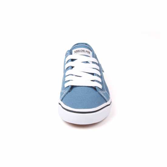 Soulcal Мъжки Платнени Обувки Sunrise Lc Mens Canvas Shoes Blue Мъжки текстилни маратонки и платненки
