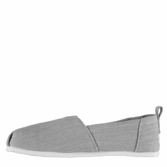 Мъжки текстилни маратонки и платненки Soulcal Long Beach Canvas Slip Ons Mens Сиво Soulcal Long Beach Canvas Slip Ons Mens Сиво Мъжки текстилни маратонки и платненки