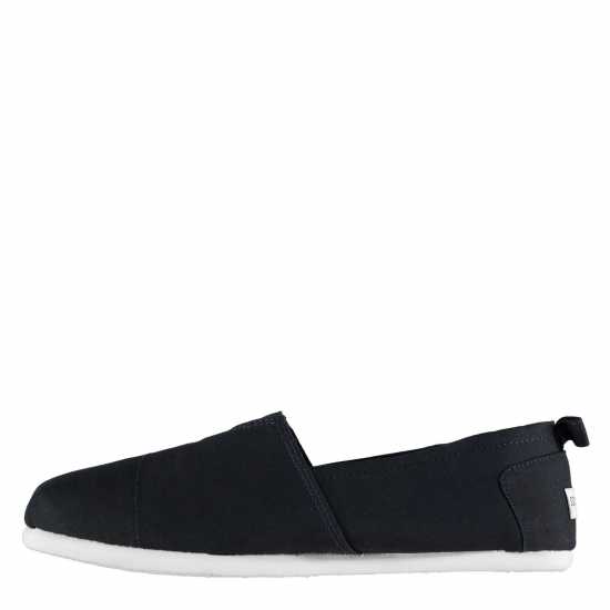 Soulcal Long Beach Canvas Slip Ons Mens Морска синьо Мъжки текстилни маратонки и платненки