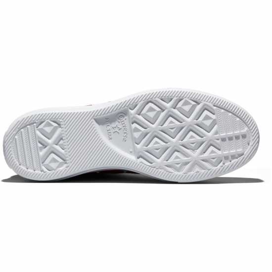 Converse Women's Day One Pit Canvas High-Top Trainers Red/White Converse Women's Day One Pit Canvas High-Top Trainers Red/White