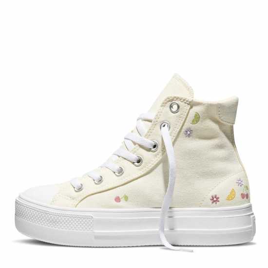 Converse Women's Day One Pit Canvas High-Top Trainers Converse Women's Day One Pit Canvas High-Top Trainers