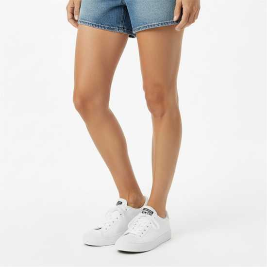 Converse Women's Canvas Trainers White Converse Women's Canvas Trainers White