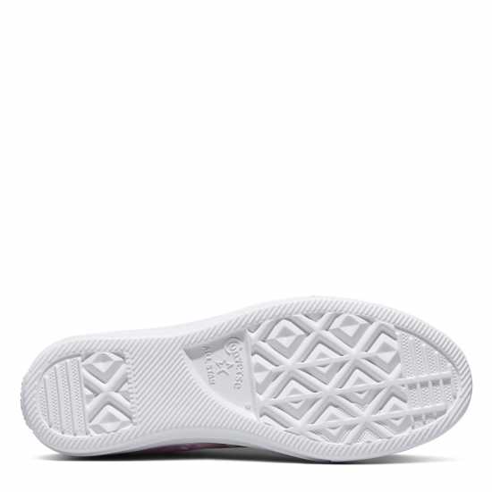 Converse Women's Canvas Trainers Bloom/White 