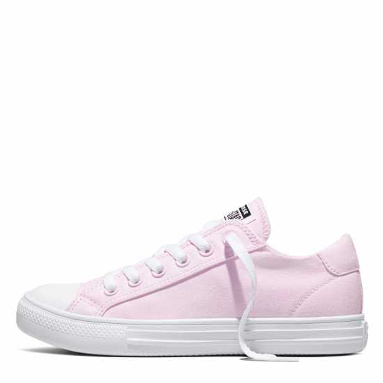 Converse Women's Canvas Trainers Bloom/White 
