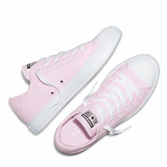 Converse Women's Canvas Trainers Bloom/White 