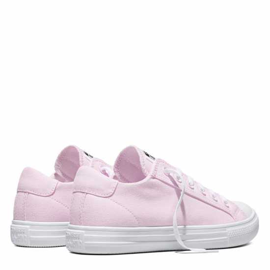 Converse Women's Canvas Trainers Bloom/White 