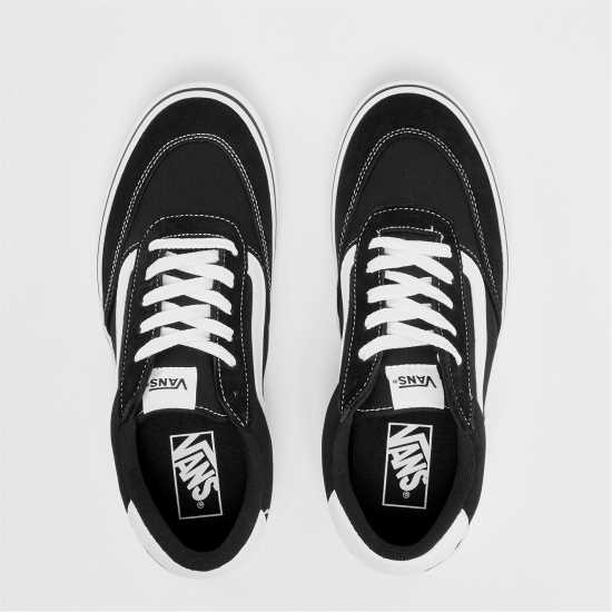 Дамски платненки и гуменки Vans Brooklyn Shoes Womens Черно/Бяло Vans Brooklyn Shoes Womens Черно/Бяло Дамски платненки и гуменки