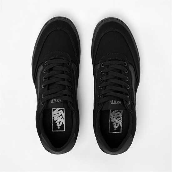 Vans Brooklyn Shoes Womens Черен Моно Дамски платненки и гуменки