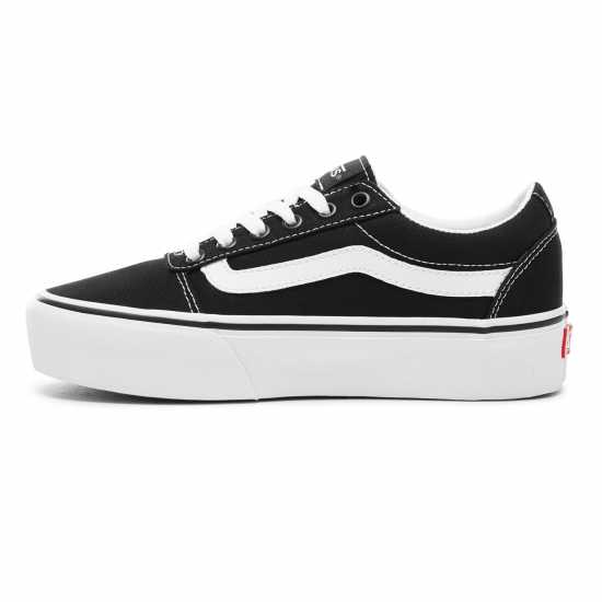 Дамски платненки и гуменки Vans Ward Platform Women's Черно/Бяло Vans Ward Platform Women's Черно/Бяло Дамски платненки и гуменки