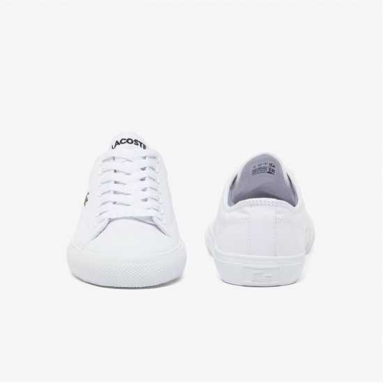 Lacoste Women's Deuce Base Canvas Low-Top Trainers Бяло Lacoste Women's Deuce Base Canvas Low-Top Trainers Бяло