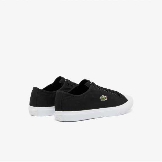 Lacoste Women's Deuce Base Canvas Low-Top Trainers Черно 