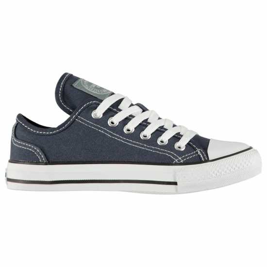 Soulcal Canvas Low Shoes Womens Морска синьо Дамски платненки и гуменки