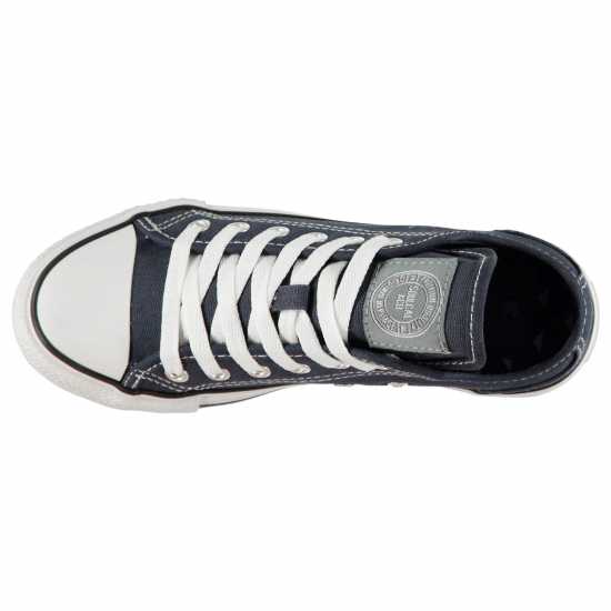 Soulcal Canvas Low Shoes Womens Морска синьо Дамски платненки и гуменки