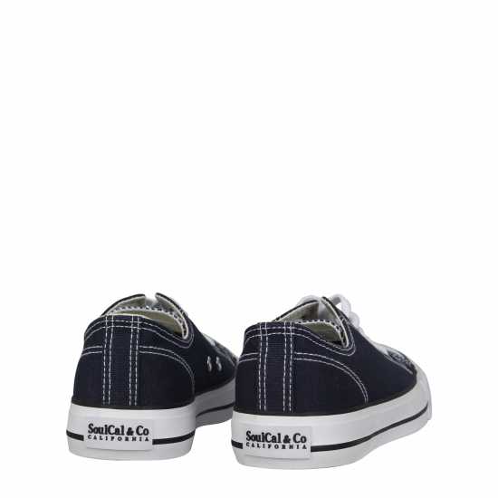 Soulcal Canvas Low Shoes Womens Морска синьо Дамски платненки и гуменки
