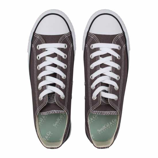 Soulcal Canvas Low Shoes Womens Угъл Дамски платненки и гуменки