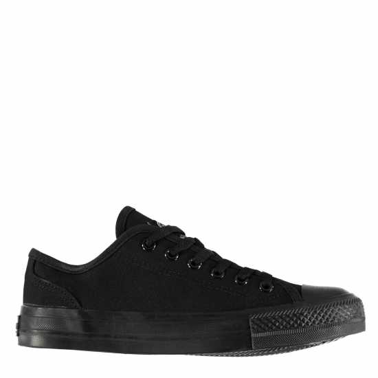 Дамски платненки и гуменки Soulcal Ниски Дамски Платненки Canvas Low Ladies Canvas Shoes Black Mono Soulcal Ниски Дамски Платненки Canvas Low Ladies Canvas Shoes Black Mono Дамски платненки и гуменки