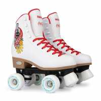 Rookie Roller Skates Womens White/Red Дамски ролкови кънки
