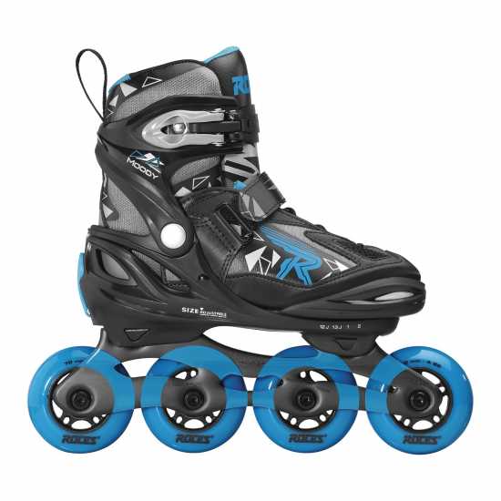 Roces Детски Кънки Moody Black/blue Junior Skates Черно/Синьо Детски ролкови кънки