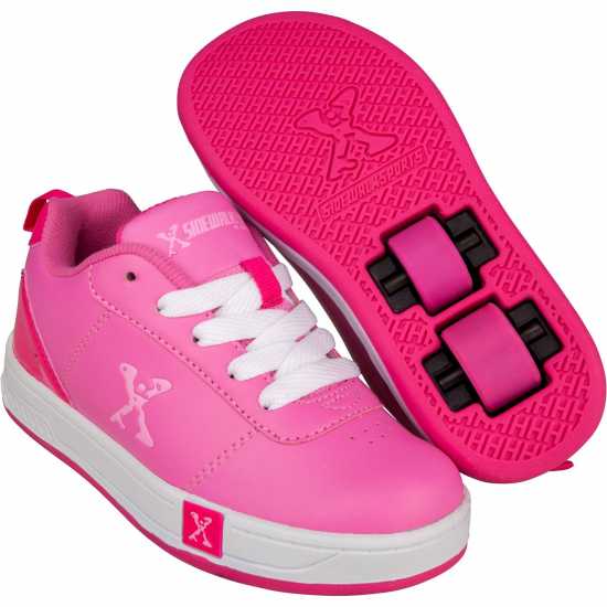Sidewalk Sport Маратонки С Колелца Lane Girls Wheeled Skate Shoes Pink Детски маратонки