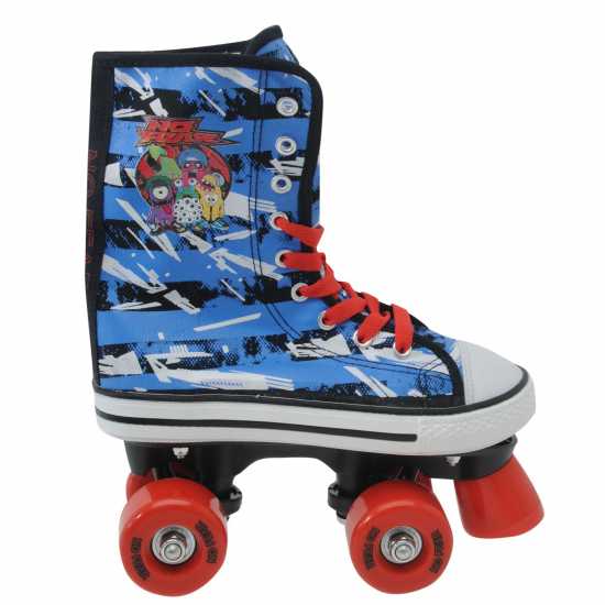 No Fear Платнени Детски Кънки Canvas Childrens Quad Skates Blue/Red Детски ролкови кънки