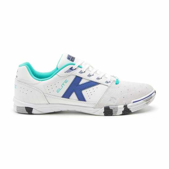 Kelme Elite Football Boots Men's Бяло/Кралско Мъжки футболни бутонки