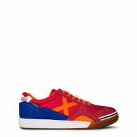 Munich Gresca Indoor Football Shoes Крим/Оранжев/Син Мъжки футболни бутонки