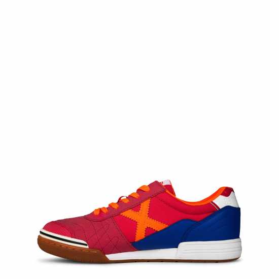 Munich Gresca Indoor Football Shoes Крим/Оранжев/Син Мъжки футболни бутонки