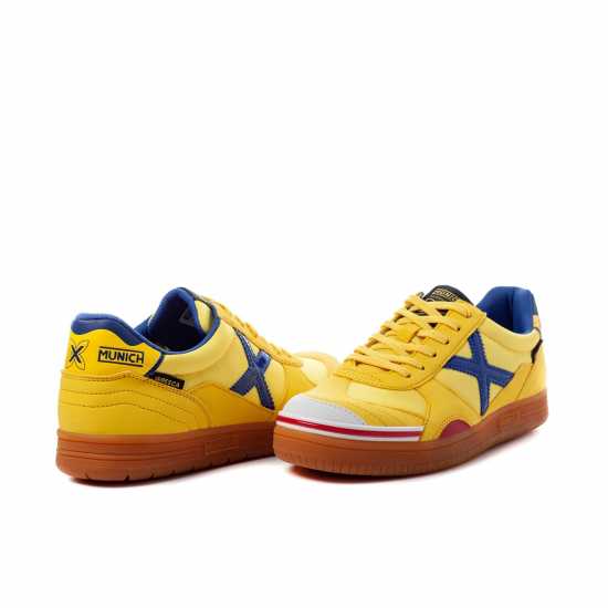 Munich Gresca Indoor Football Shoes Yellow/Blue Мъжки футболни бутонки