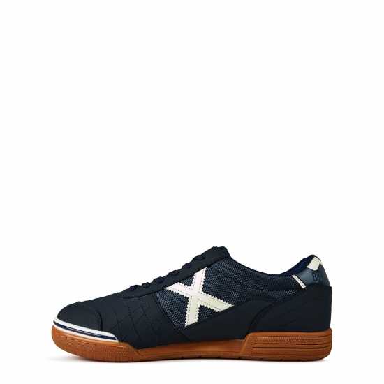 Мъжки футболни бутонки Munich Gresca Indoor Football Shoes Морско синьо/Бяло Munich Gresca Indoor Football Shoes Морско синьо/Бяло Мъжки футболни бутонки