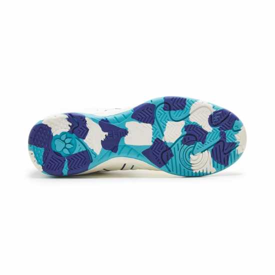 Мъжки футболни бутонки Kelme Copa Indoor Football Boots Бяло/Аква Kelme Copa Indoor Football Boots Бяло/Аква Мъжки футболни бутонки