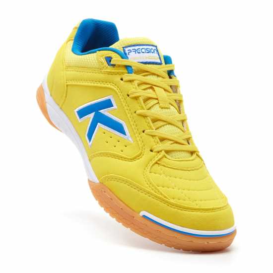 Kelme Precision Trainers Mens Жълто/Синьо Мъжки футболни бутонки