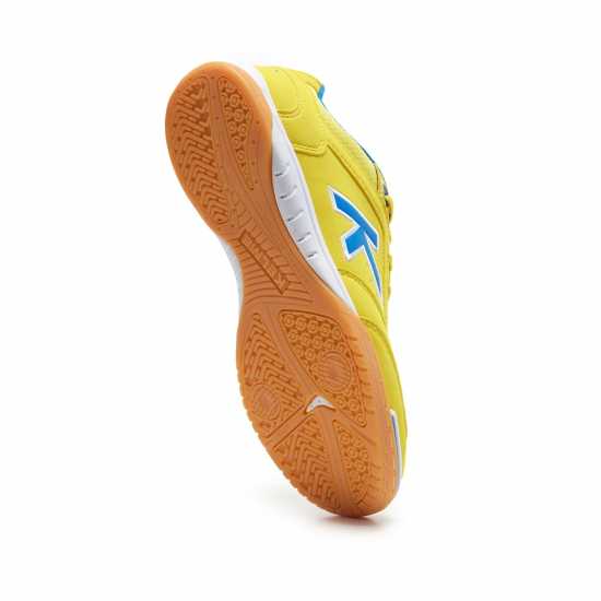 Kelme Precision Trainers Mens Жълто/Синьо Мъжки футболни бутонки