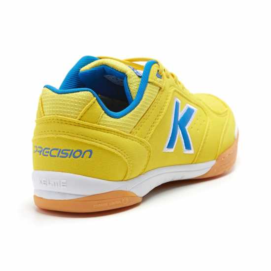 Kelme Precision Trainers Mens Жълто/Синьо Мъжки футболни бутонки
