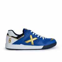 Футболна Топка Munich Continental V2 Football Trainers Mens Синьо/Злато Мъжки футболни бутонки