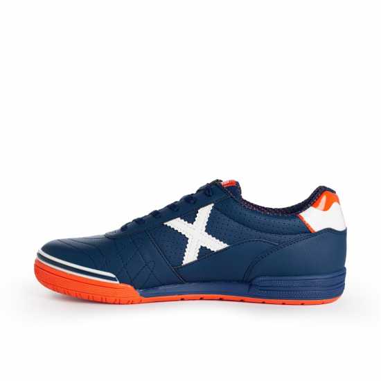 Munich G3 Profit Indoor Football Shoes Navy/Orange 