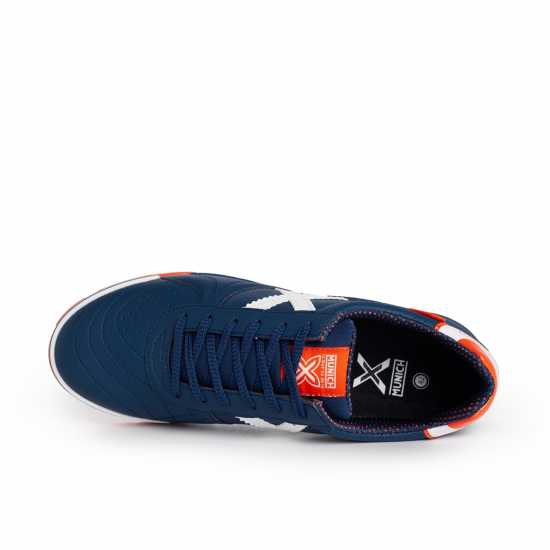 Munich G3 Profit Indoor Football Shoes Navy/Orange 